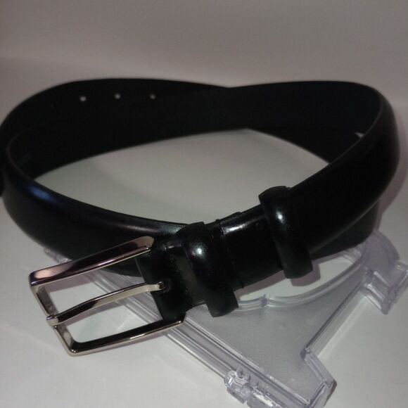 Dockers Belt Mens Size 38/95 Leather Black 11DO0175-Used - Picture 7 of 7